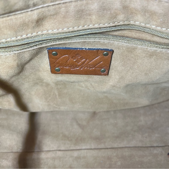 Patricia Nash Brown Leather Shoulder Bag - Picture 11 of 14